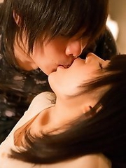 Horny and naked Japanese av idol Tsugumi Muto have sex with her boyfriend