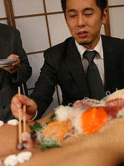 Ramu Nagatsuki fucked with a dildo