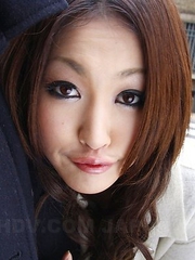 Hot Yu Yamashita poses outdoor