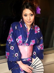 Yuka Kurosawa strips and teases