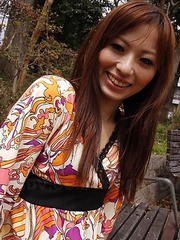 Hot Shiho Goto spreads her legs