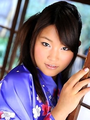 Terrific kimono lady Nene Nagasawa