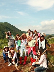 Farmer girls Raina Ogami and Rara