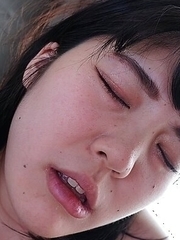 Fuck with Ryo Izumi who ends in a creampie finish