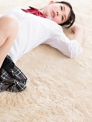 Yui Kasugano getting fingered before getting her soft soles fucked a bunch